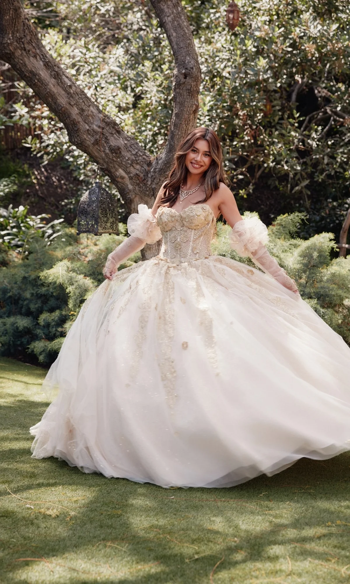 Strapless Quinceanera Dress: Juliet JT1465H - Image 3