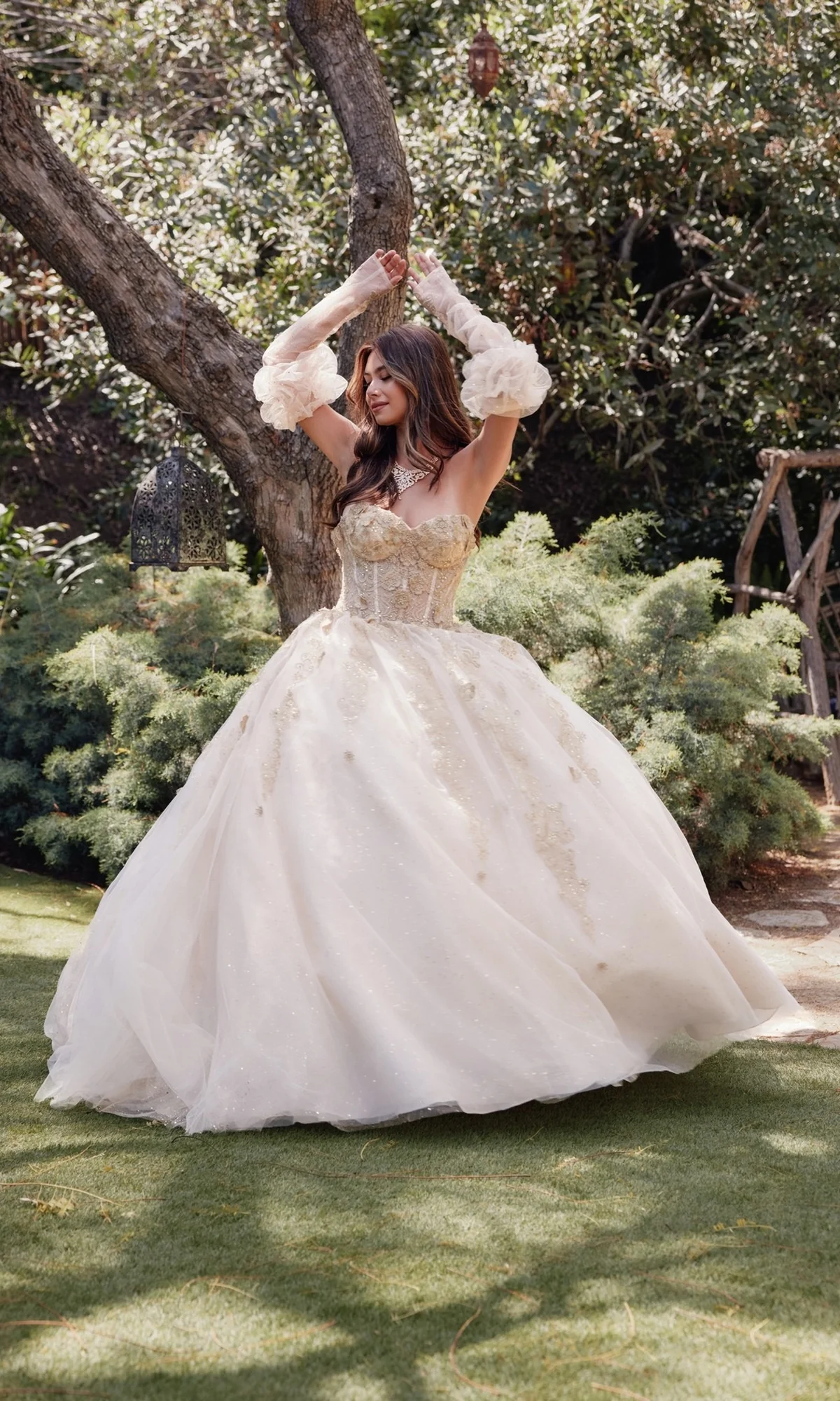 Strapless Quinceanera Dress: Juliet JT1465H - Image 7